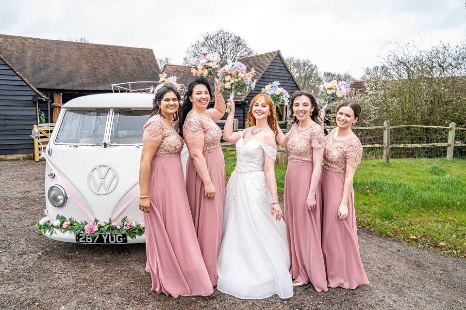Gildings Barn wedding