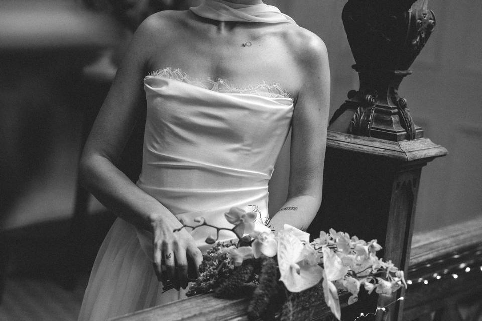 B&W Bride