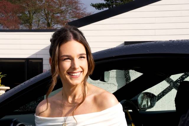 Brides arrival