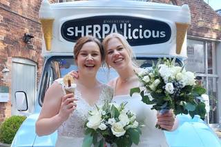 Jenni and ice cream