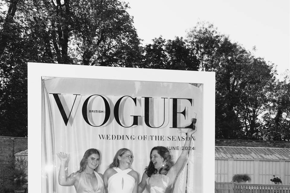 Bespoke Vogue Photobooth