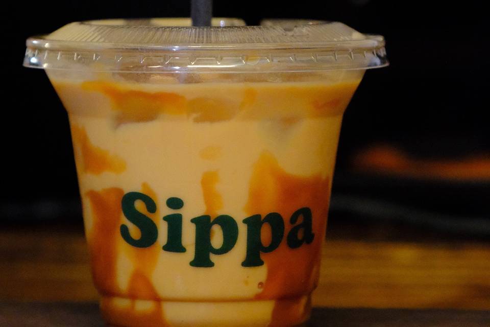 Karamel Iced Latte!