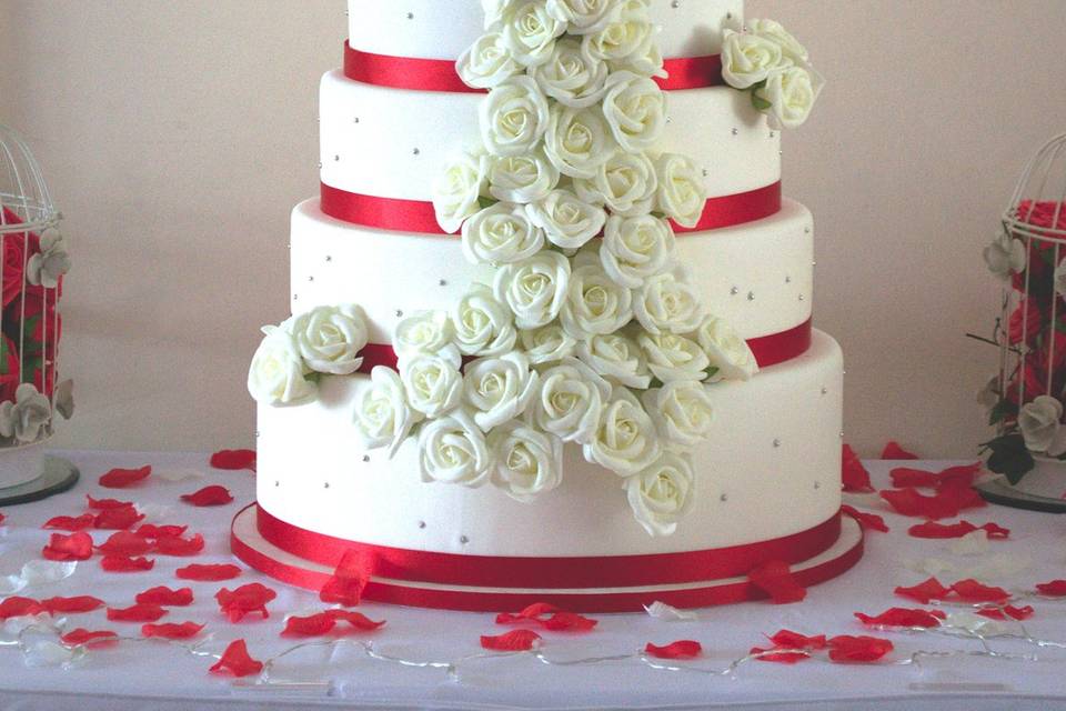 7 Tier Classic Red