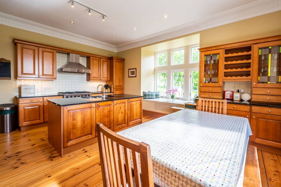 Kitchen at Assynt House