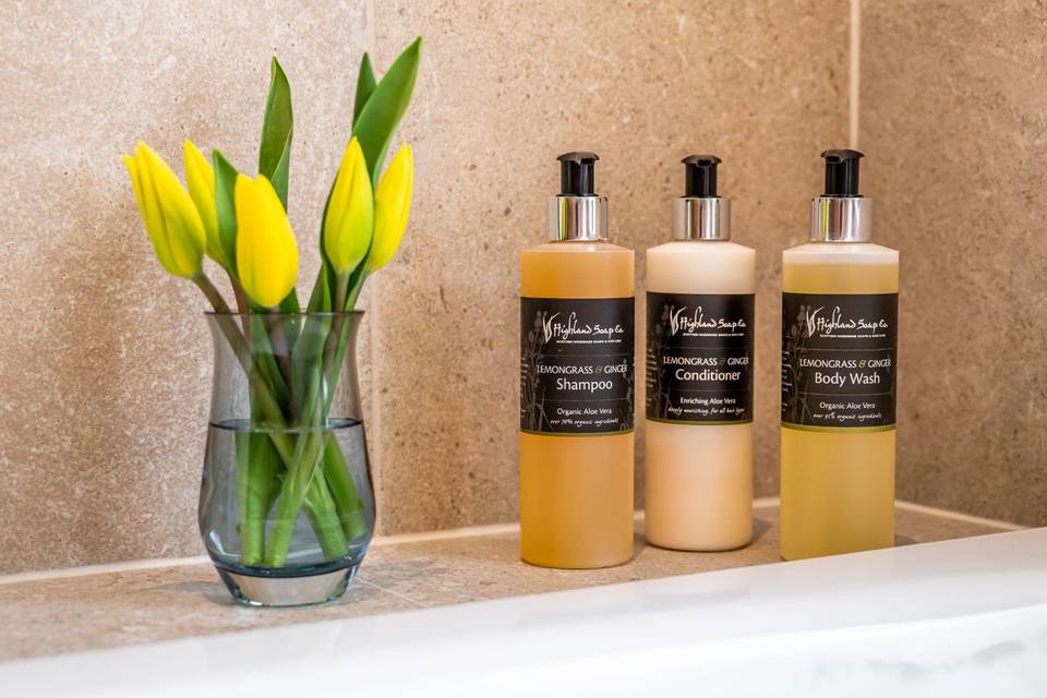 Organic toiletries