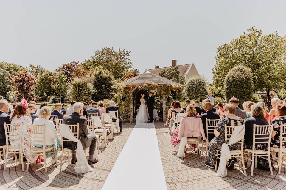 Outside ceremony