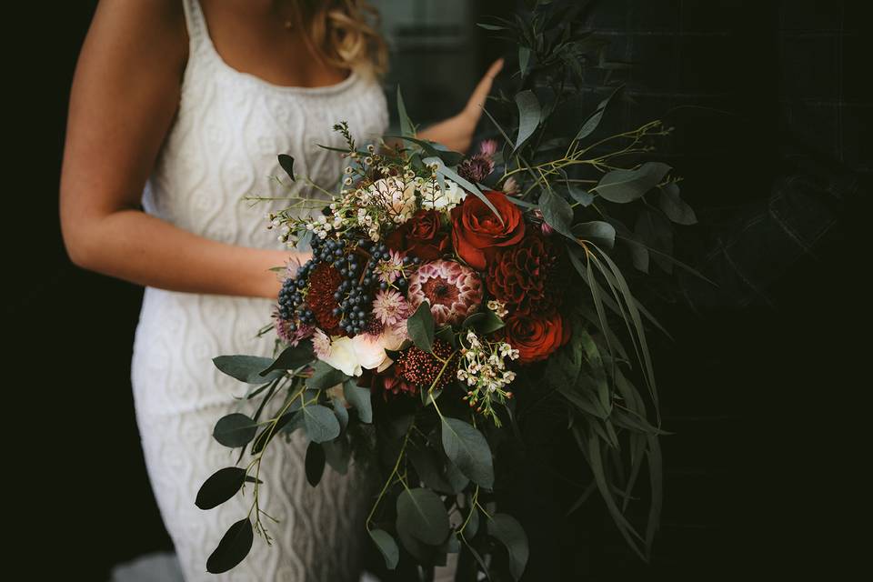 Autumn Wedding Bouquet