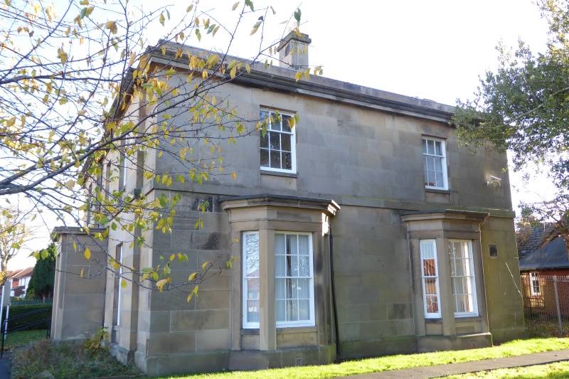 Main house building & gardens