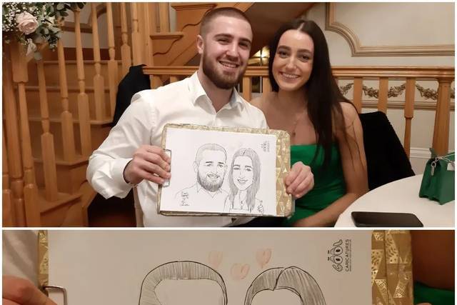 Cool caricaturist London