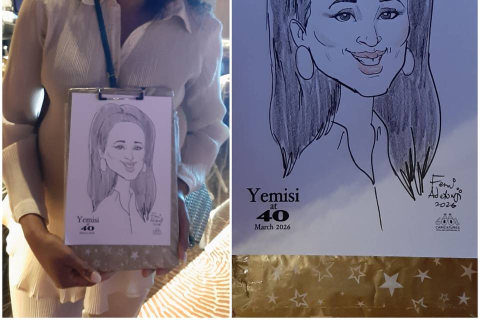 Central London Caricaturist