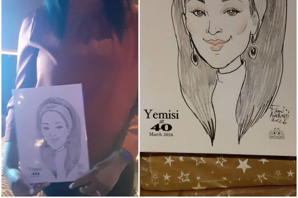 London Party Caricaturist