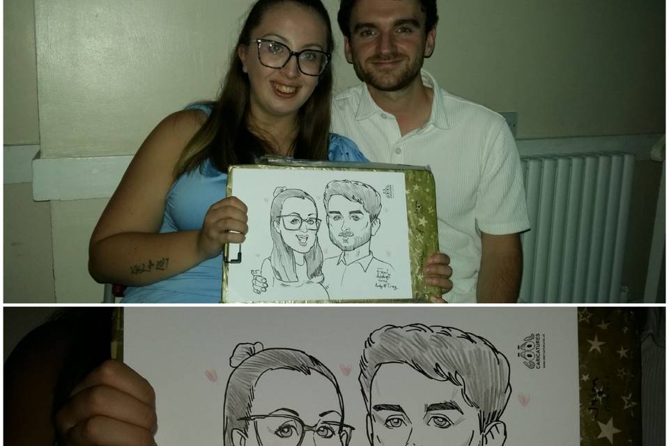 Wedding Favours- Caricatures