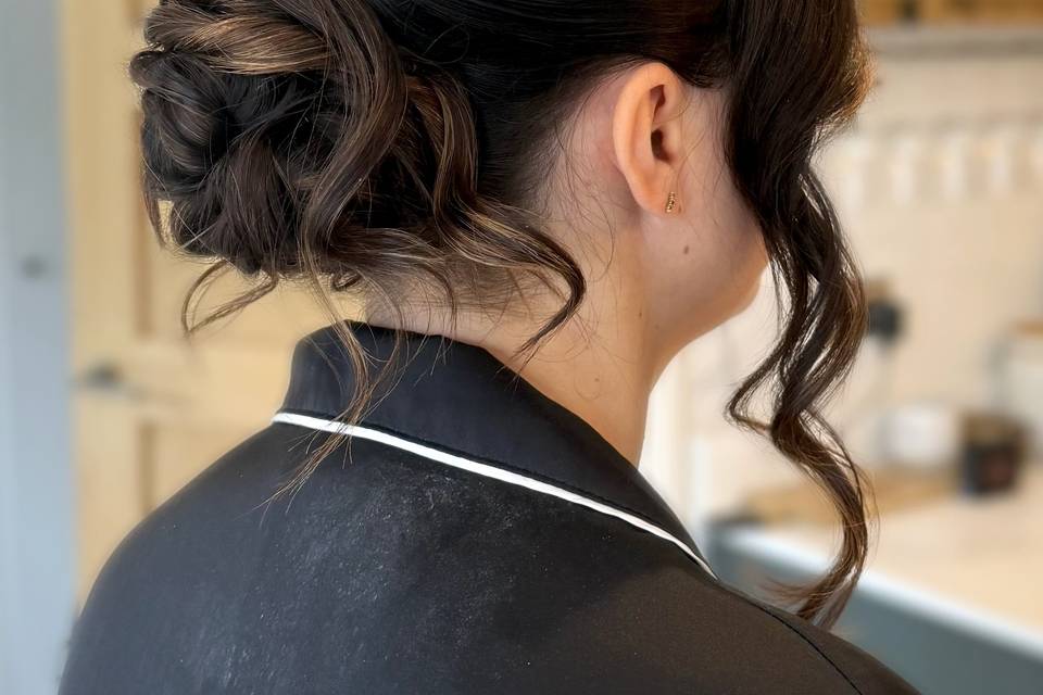 Bridesmaid hair