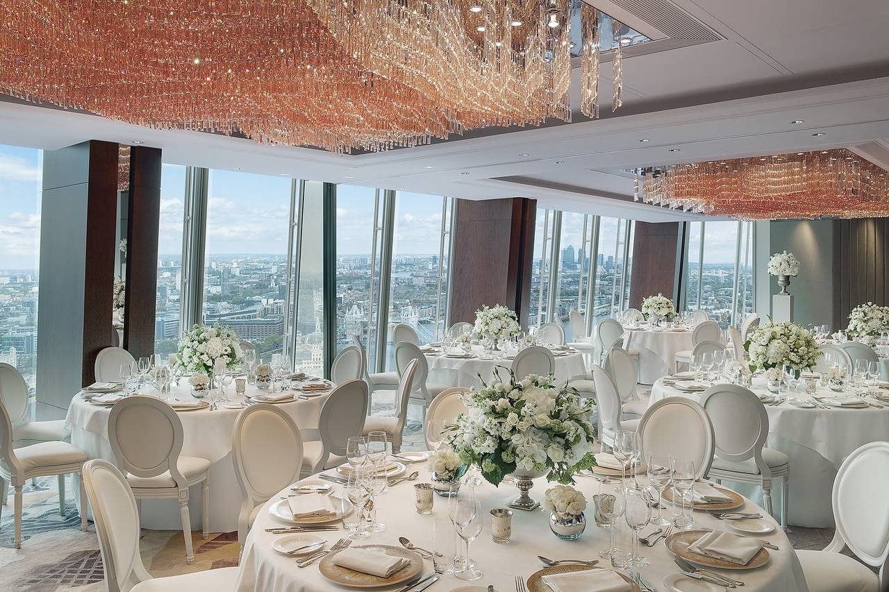 Shangri-La The Shard, London Wedding Venue Southwark, East London