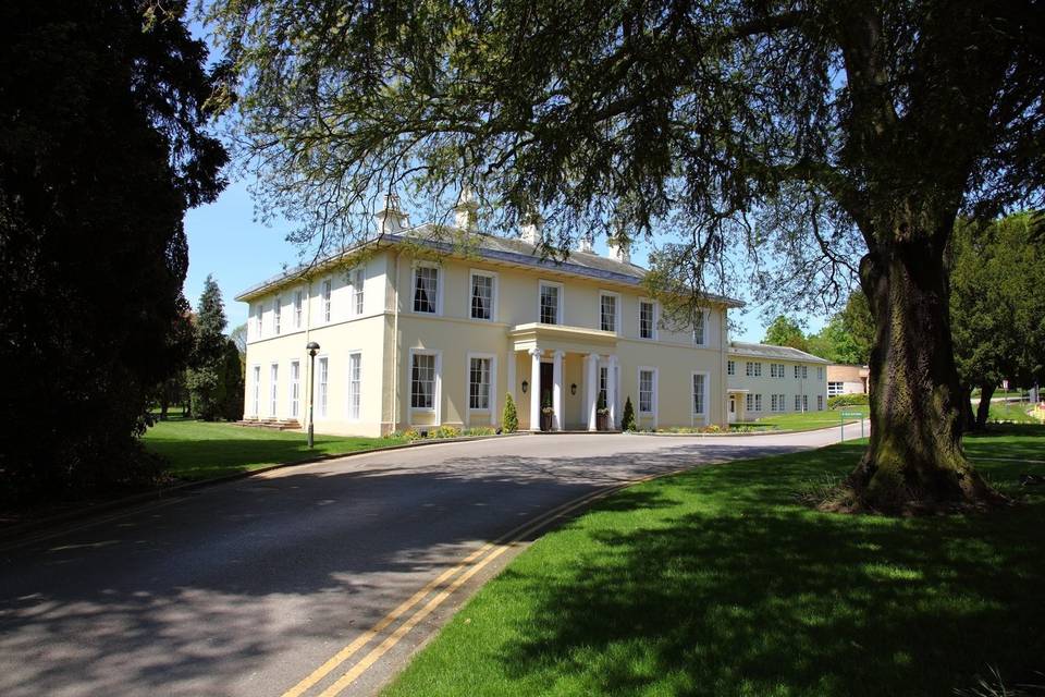 Driveway to Eastwood Hall