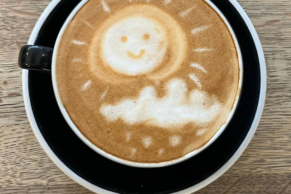 Latte art.