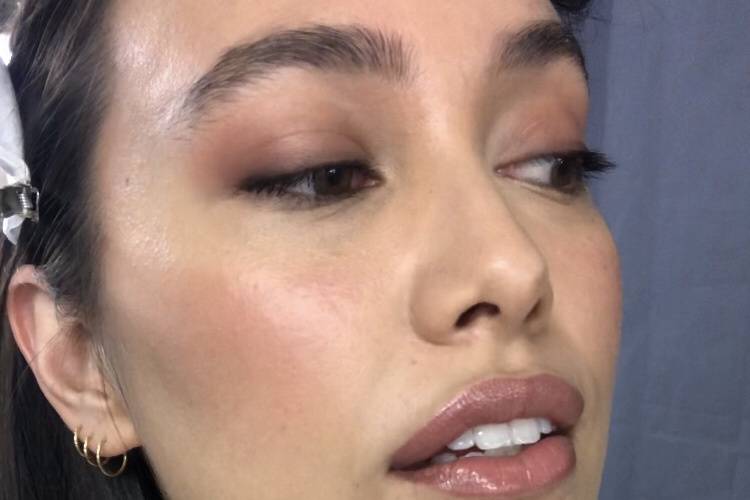 Soft glam makeup