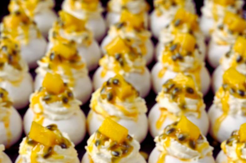 Vibrant Meringues.