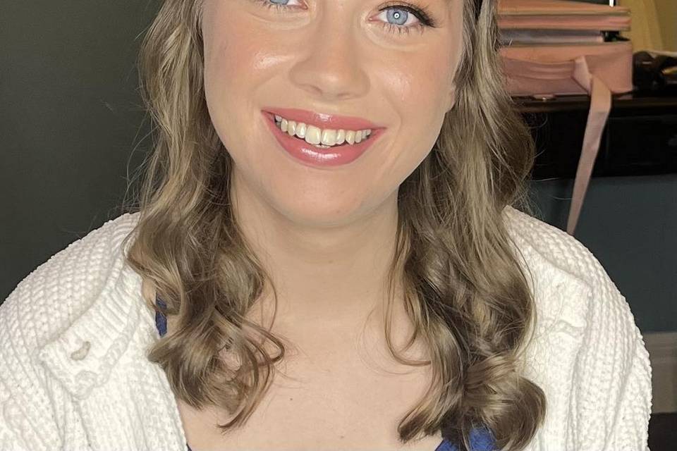 Bridesmaid soft glam