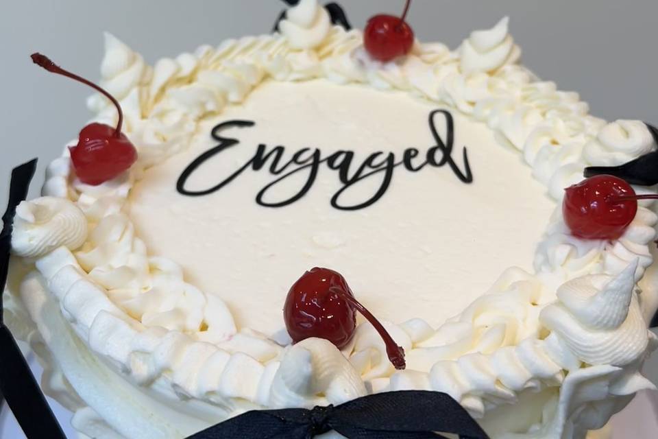 Engagement Cake