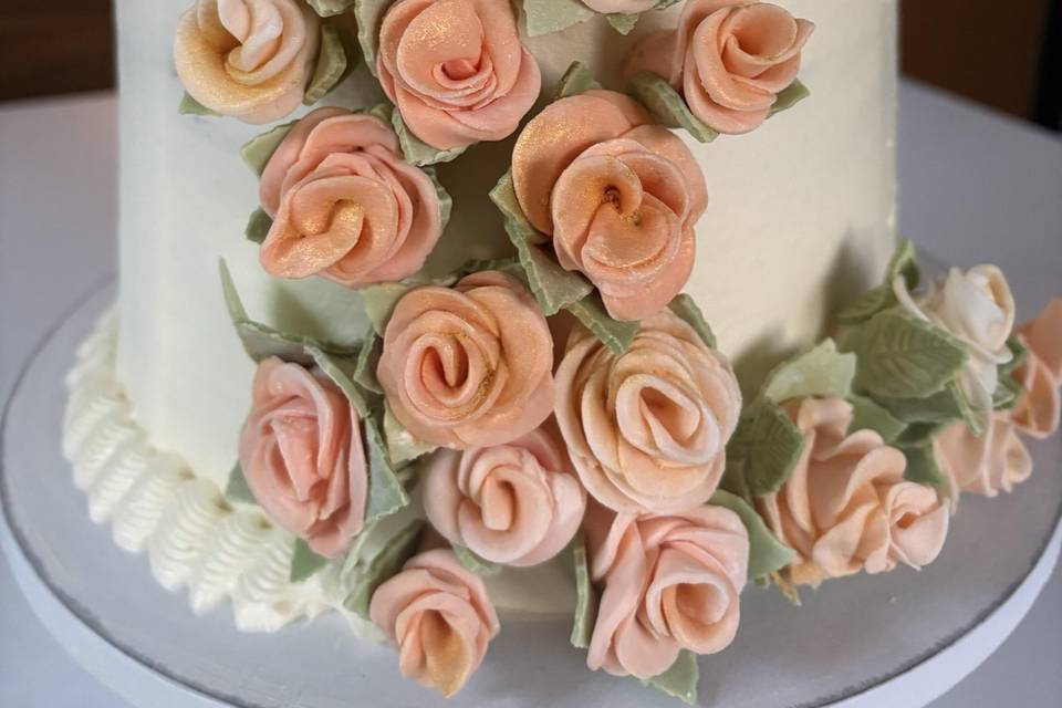 Hand Made edible roses