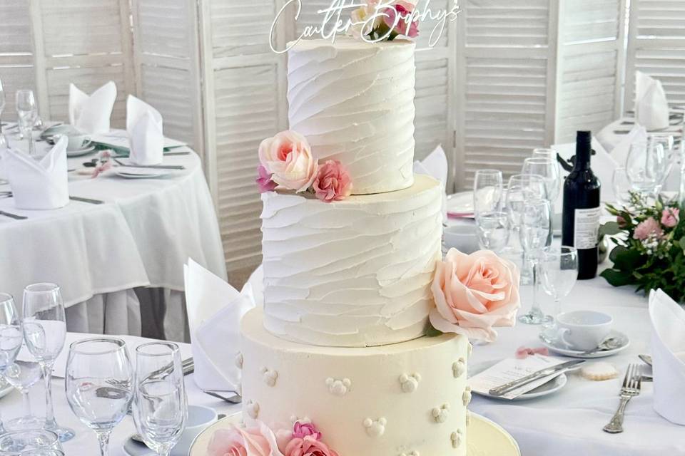Disney cake at Stanwick Hotel