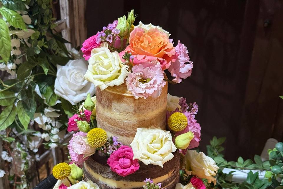Hunsbury Hill naked cake