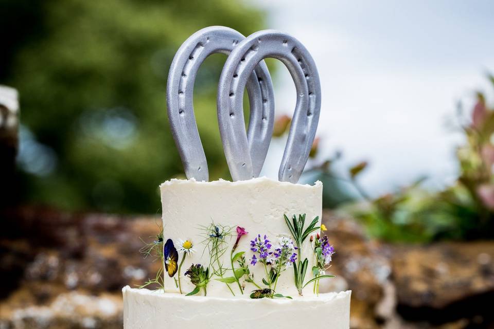 Wild Flower butter cream cake