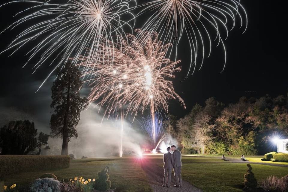 Wedding fireworks 11