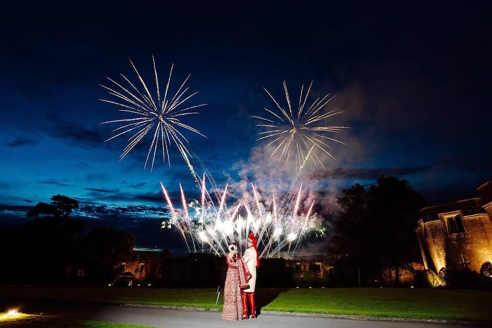 Wedding fireworks 10