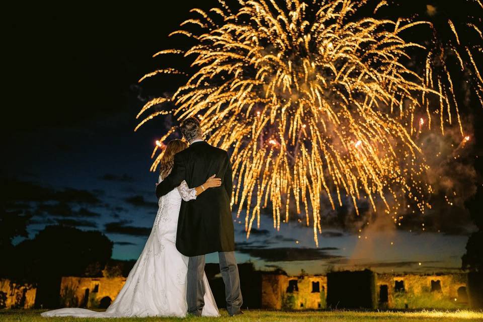 Wedding fireworks 14