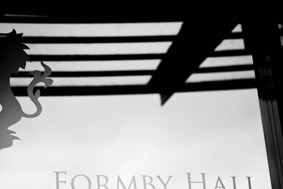 Formby Hall reception