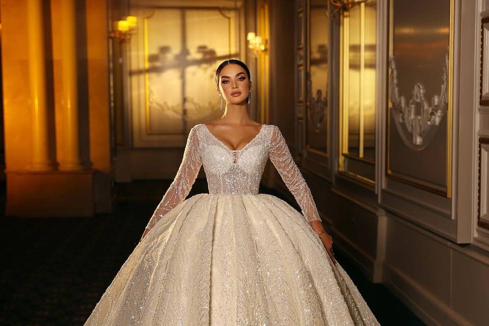 Ivory Wedding gown