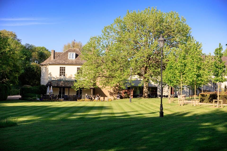 Old House & Lawn