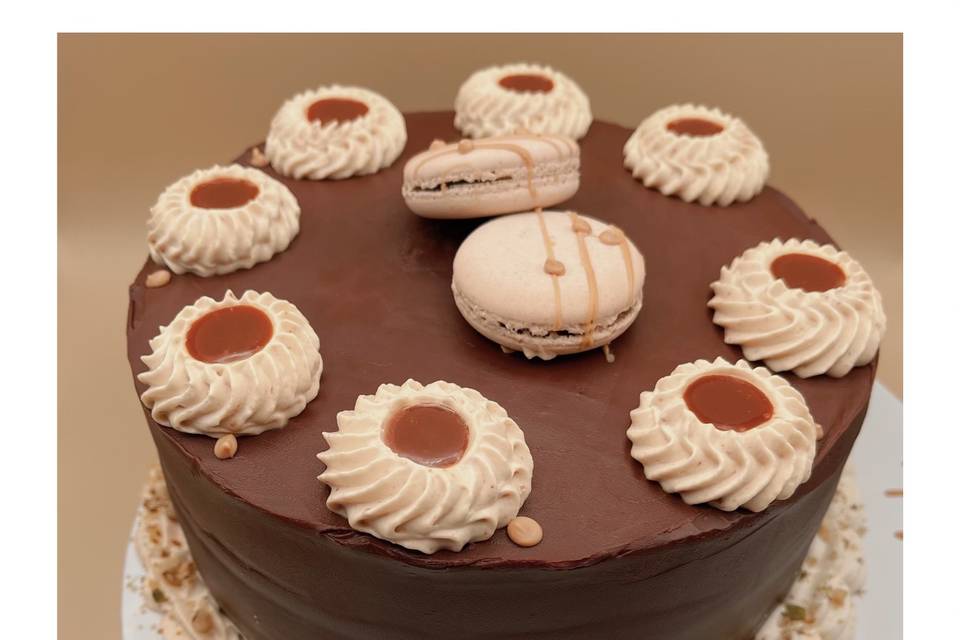 Choco Caramel Cake