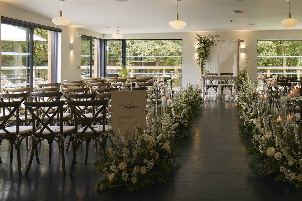 Indoor Ceremony Space