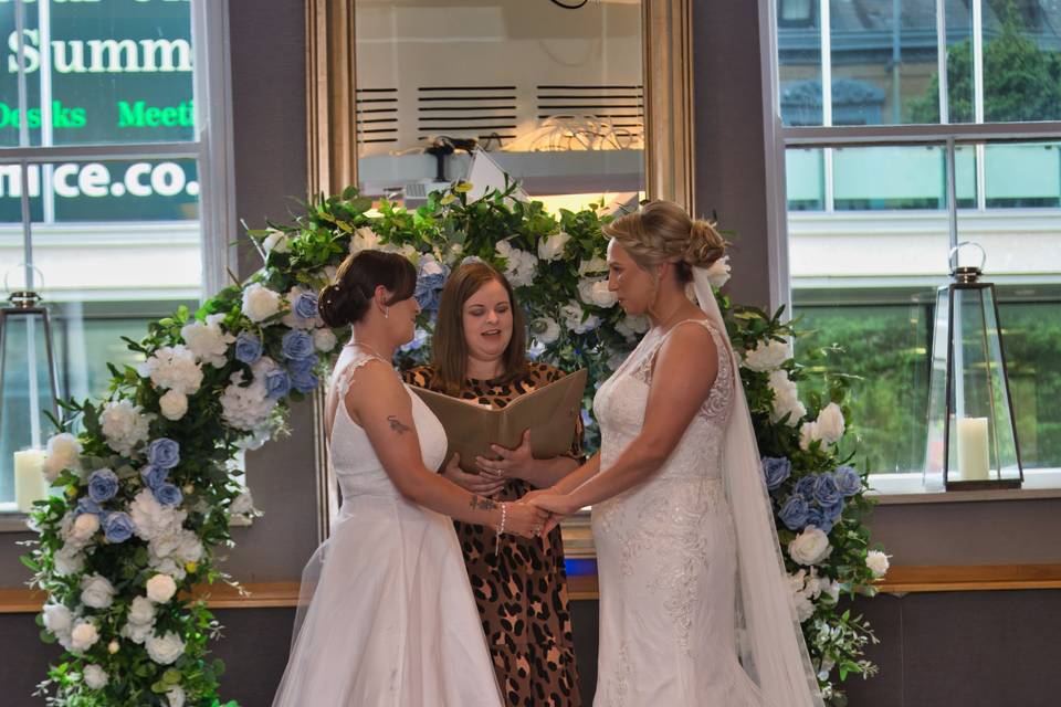 Catherine and Kathleen, May 25