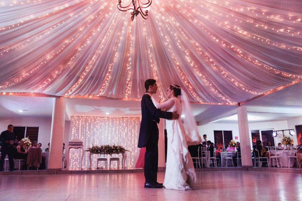 First dance backdrop