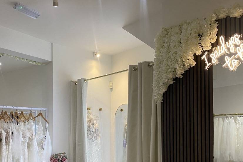 Bridal Fitting at Blossoms