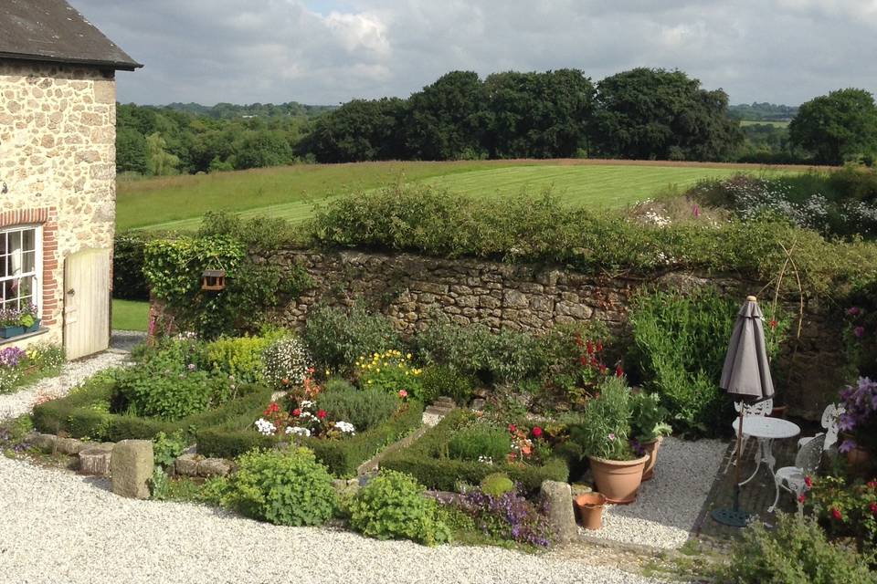 View from the Gallery to Marquee Meadow