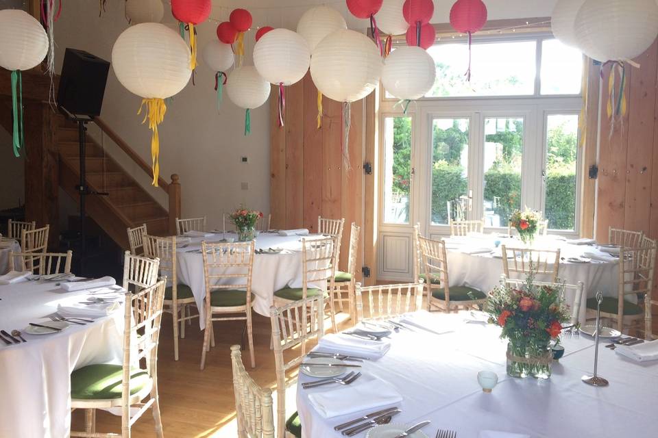 Corn Barn Wedding Breakfast