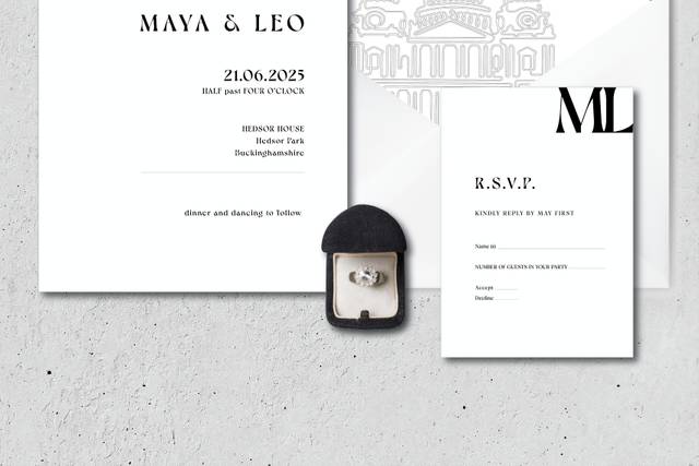 Invitation suit