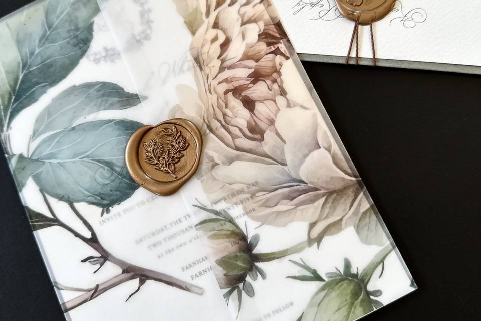 Vellum cover