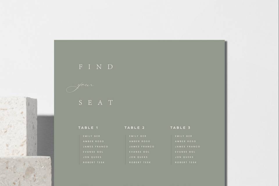 Table plan