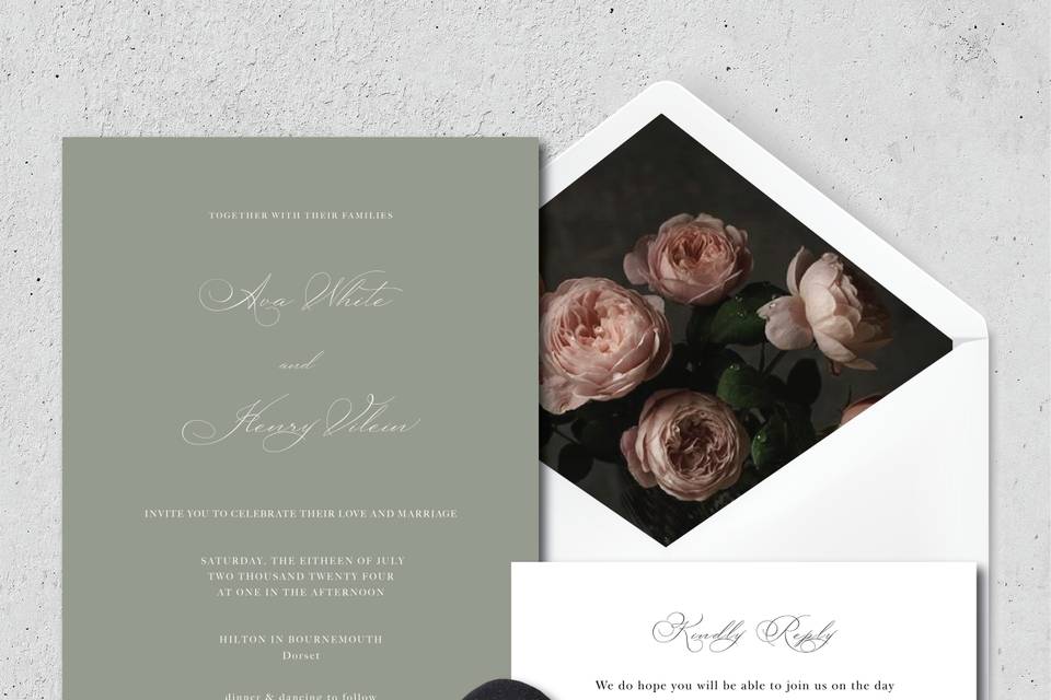 Invitation suit