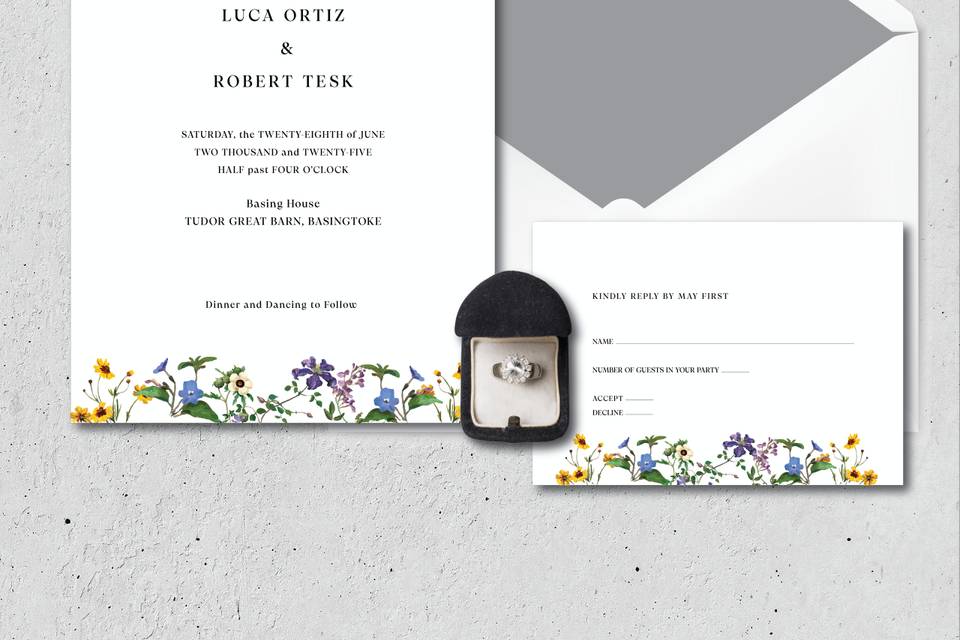 Invitation suit