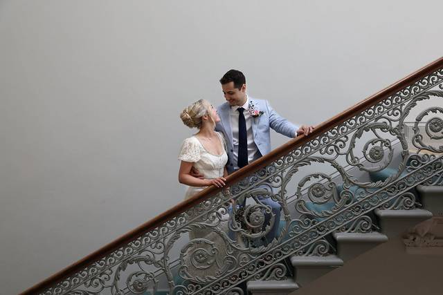 The stairs
