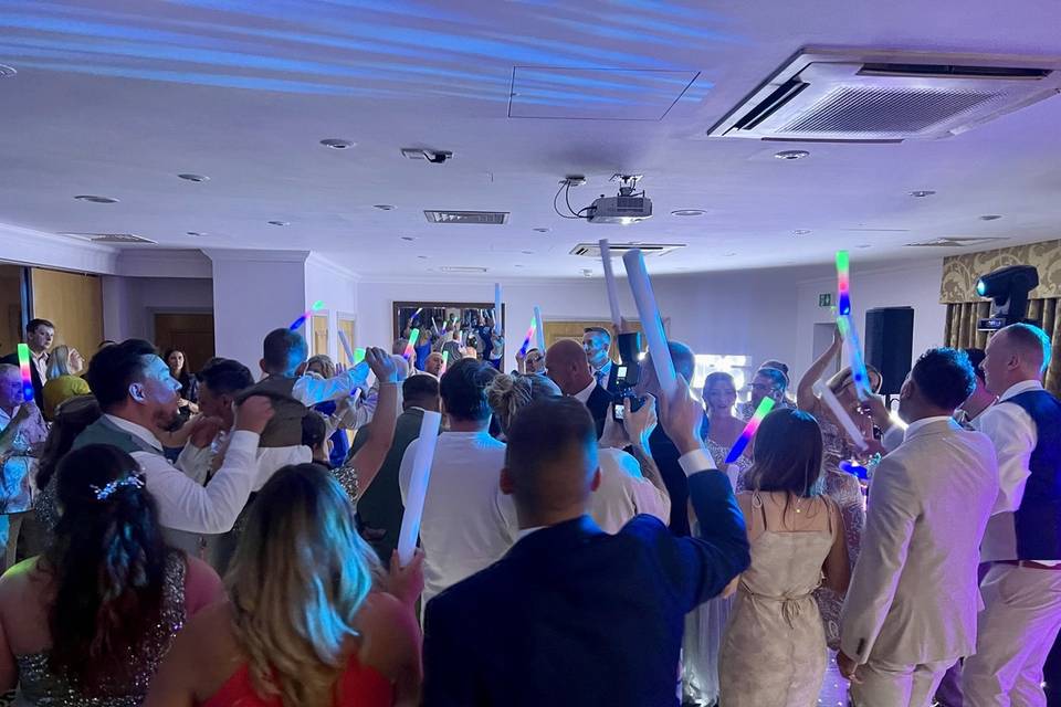 First Dance with LED Battens