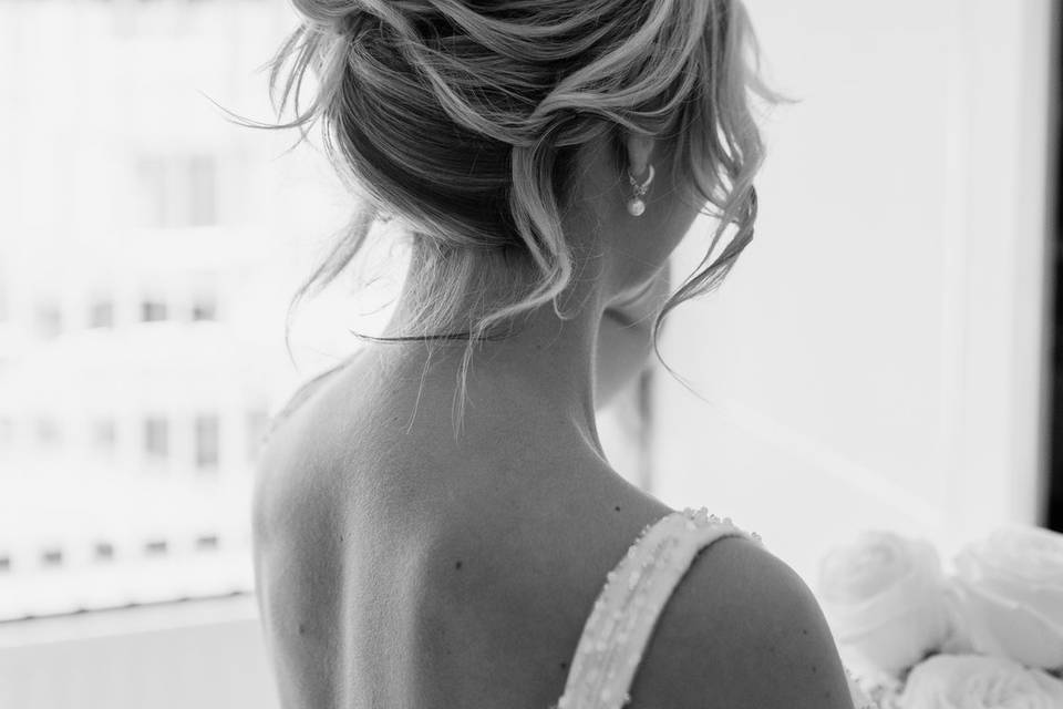 Textured Top Knot