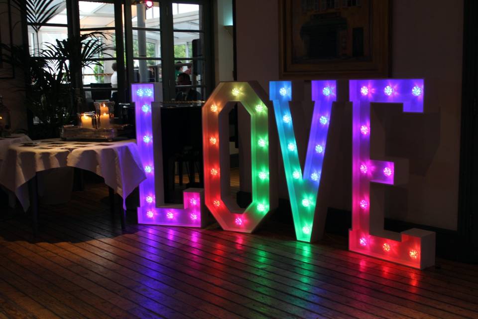 LED Love Letters